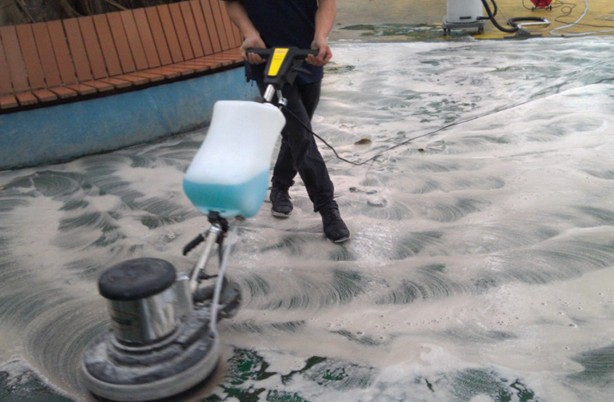 水泥地板清洗(图2)